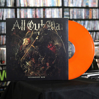 All Out War- Celestial Rot (Orange) - Darkside Records