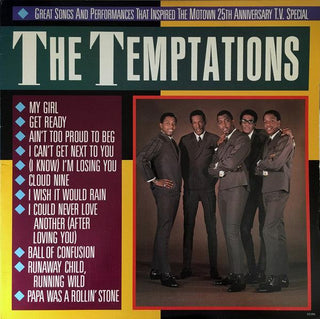 The Temptations- Great Songs And Performances That Inspired The Motown 25th Anniversary Television Special - DarksideRecords