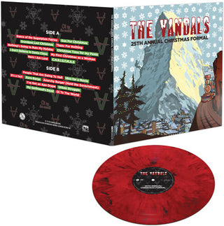 The Vandals- 25th Annual Christmas Formal (Red & Black Marble Vinyl) - Darkside Records