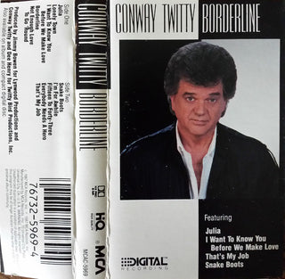 Conway Twitty- Borderline - Darkside Records