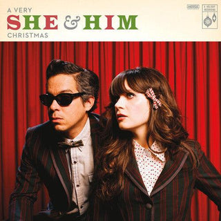 She & Him- A Very She & Him Christmas (Gold Cassette) - Darkside Records