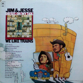 Jim & Jesse- Diesel On My Tail/ We Like Trains - Darkside Records