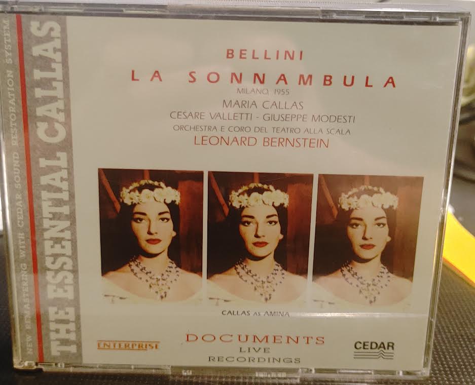 Bellini- La Sonnambula (Leonard Berstein, Conductor) - Darkside Records