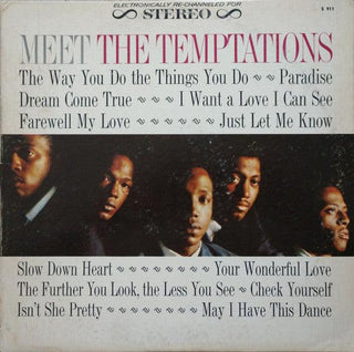 The Temptations- Meet The Temptations - Darkside Records