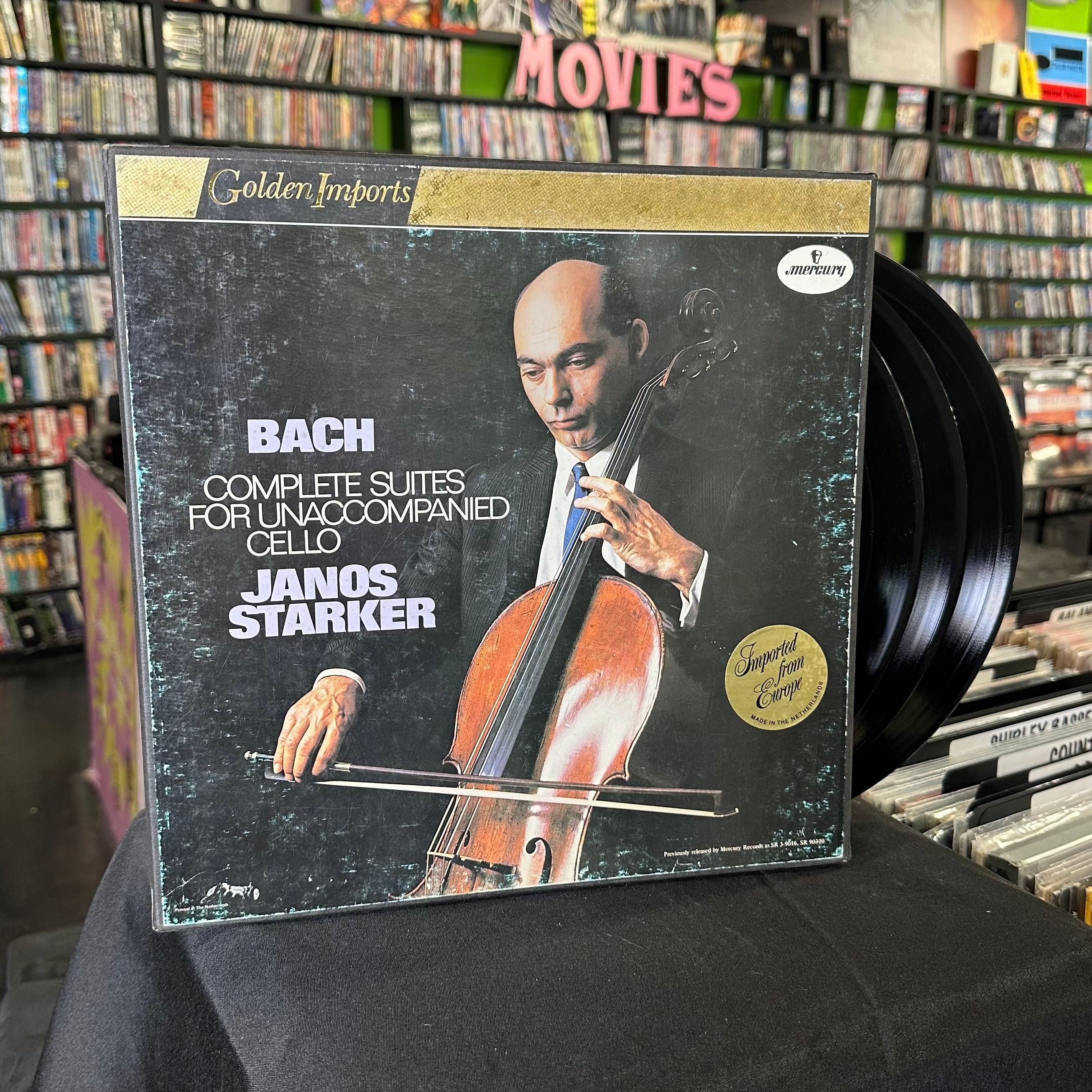 Bach- Complete Suites For Unaccompanied Cello (Janos Starker) - Darkside Records