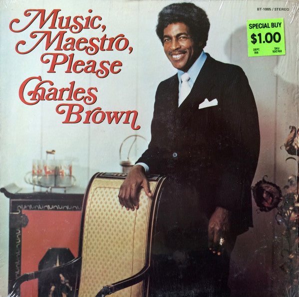 Charles Brown- Music, Maestro, Please - Darkside Records