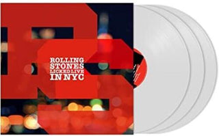 Rolling Stones- Licked Live In NYC (3LP White Vinyl) - Darkside Records
