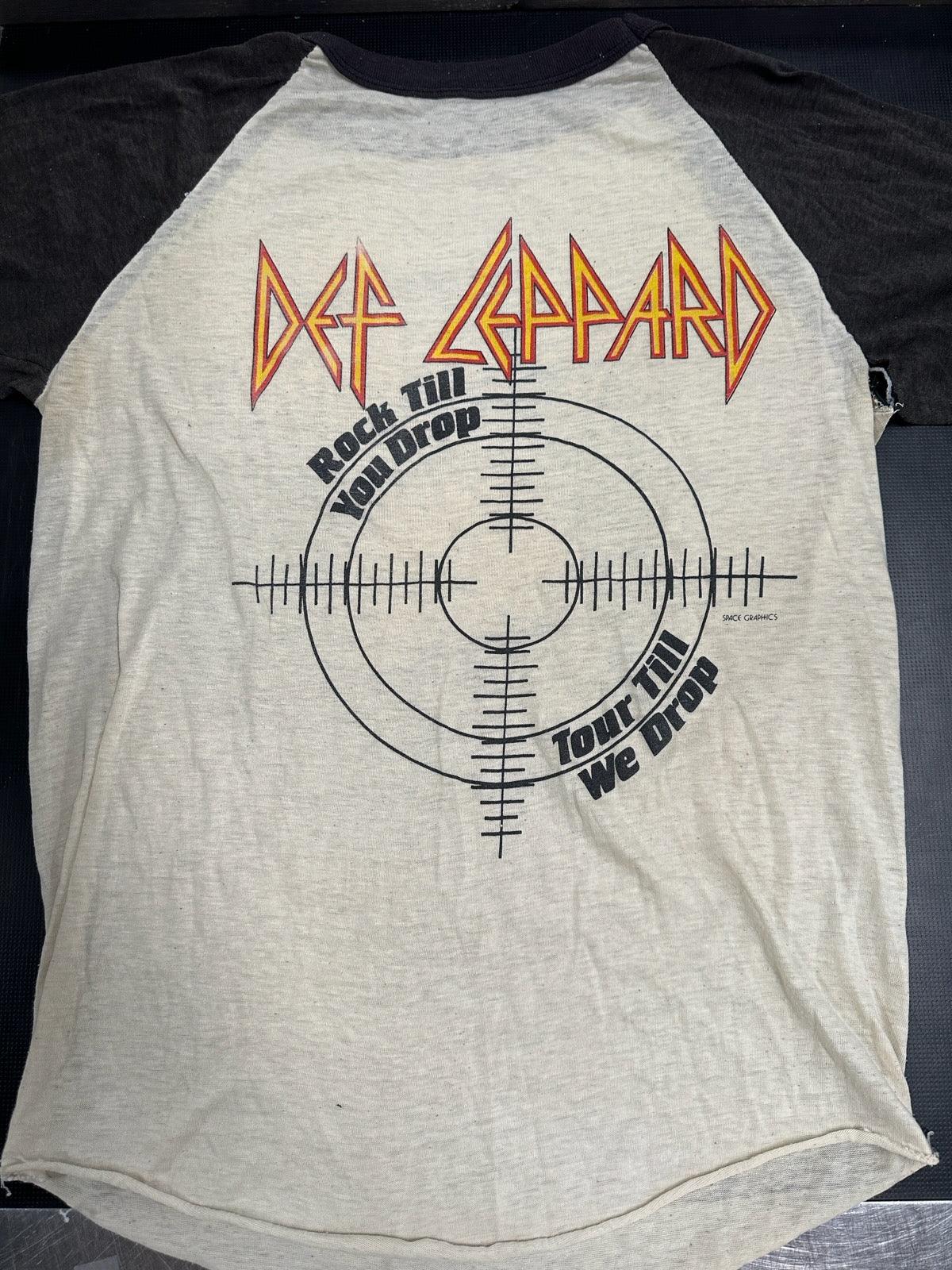 def leppard 1983 tour shirt