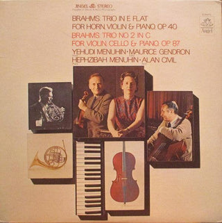 Brahms- Piano Trios (Hephzibah Menuhin, Piano) - Darkside Records