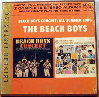 The Beach Boys- Beach Boys Concert/All Summer Long (3 ¾ IPS) - Darkside Records