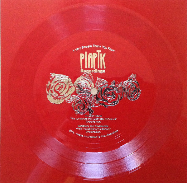 Wooden Wand / Miniature And Presidential- A Very Sincere Thank You From PIAPTK Recordings (Red Flexi) - Darkside Records