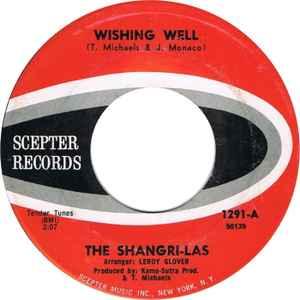 Shangri-Las- Wishing Well / Hate To Say I Told You So - Darkside Records