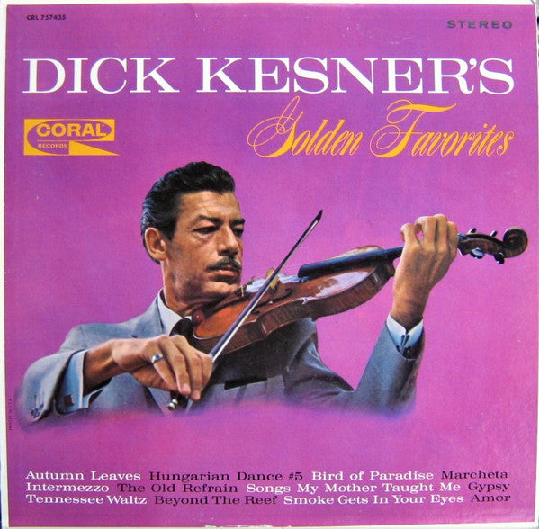 Dick Kesner- Golden Favorites - Darkside Records