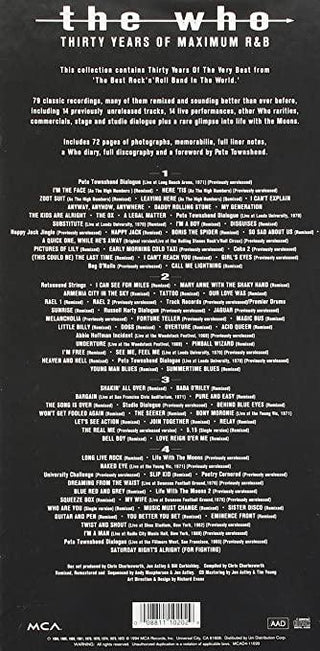 The Who- Thirty Years Of Maximum R&B - DarksideRecords