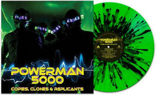 Powerman 5000- Copies, Clones & Replicants (Green/Black Splatter Vinyl) - Darkside Records