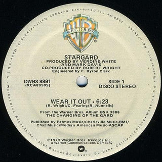 Stargard- Wear It Out (12”) - Darkside Records