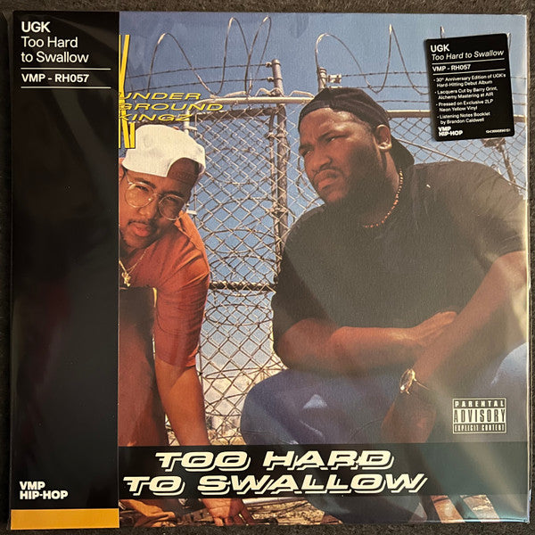 UGK- Too Hard To Swallow (Neon Yellow)(VMP Reissue) - Darkside Records