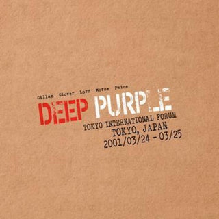 Deep Purple- Live In Tokyo 2001 (Red Vinyl) - Darkside Records