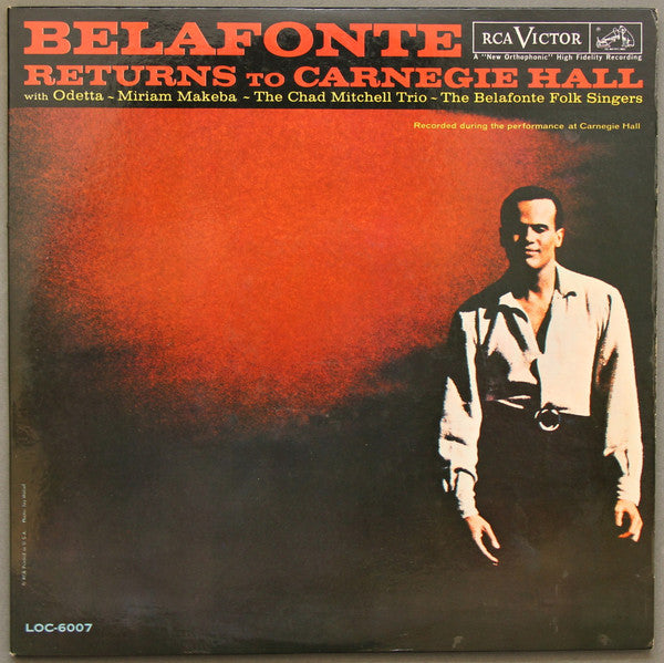 Harry Belafonte- Belafonte Return To Carnegie Hall - Darkside Records