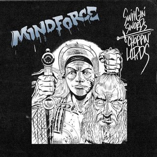 Mindforce- Swingin' Swords Choppin' Lords (Blue Inside Clear w/Splatter) - Darkside Records