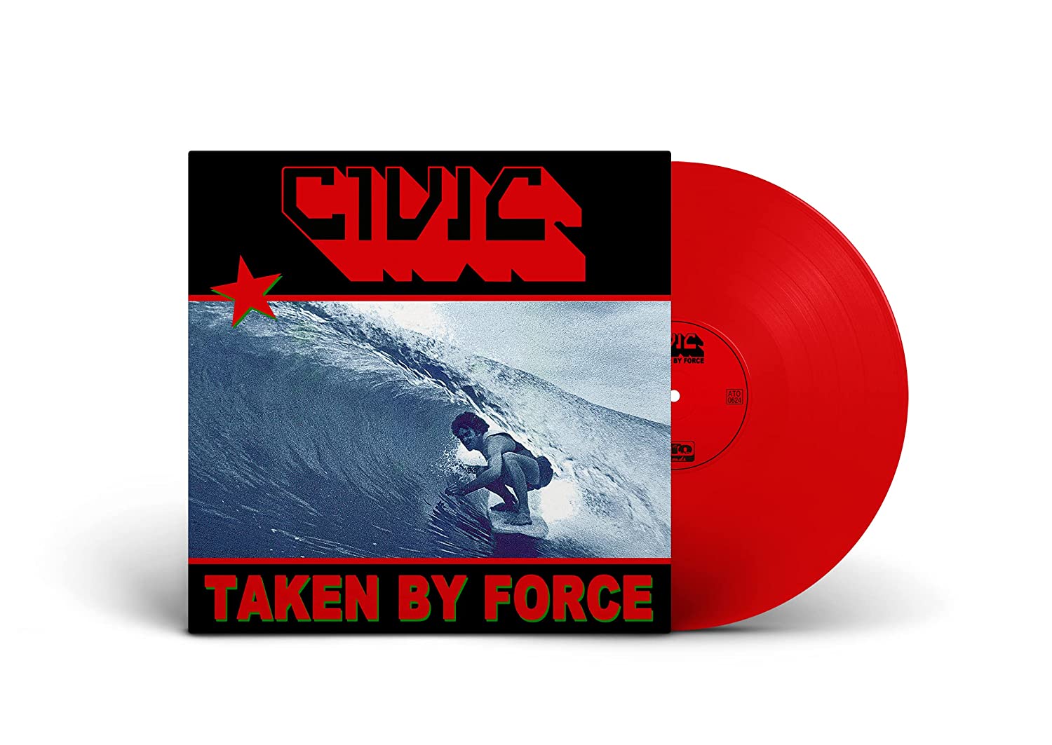 Civic- Taken By Force (Translucent Red Vinyl) - Darkside Records