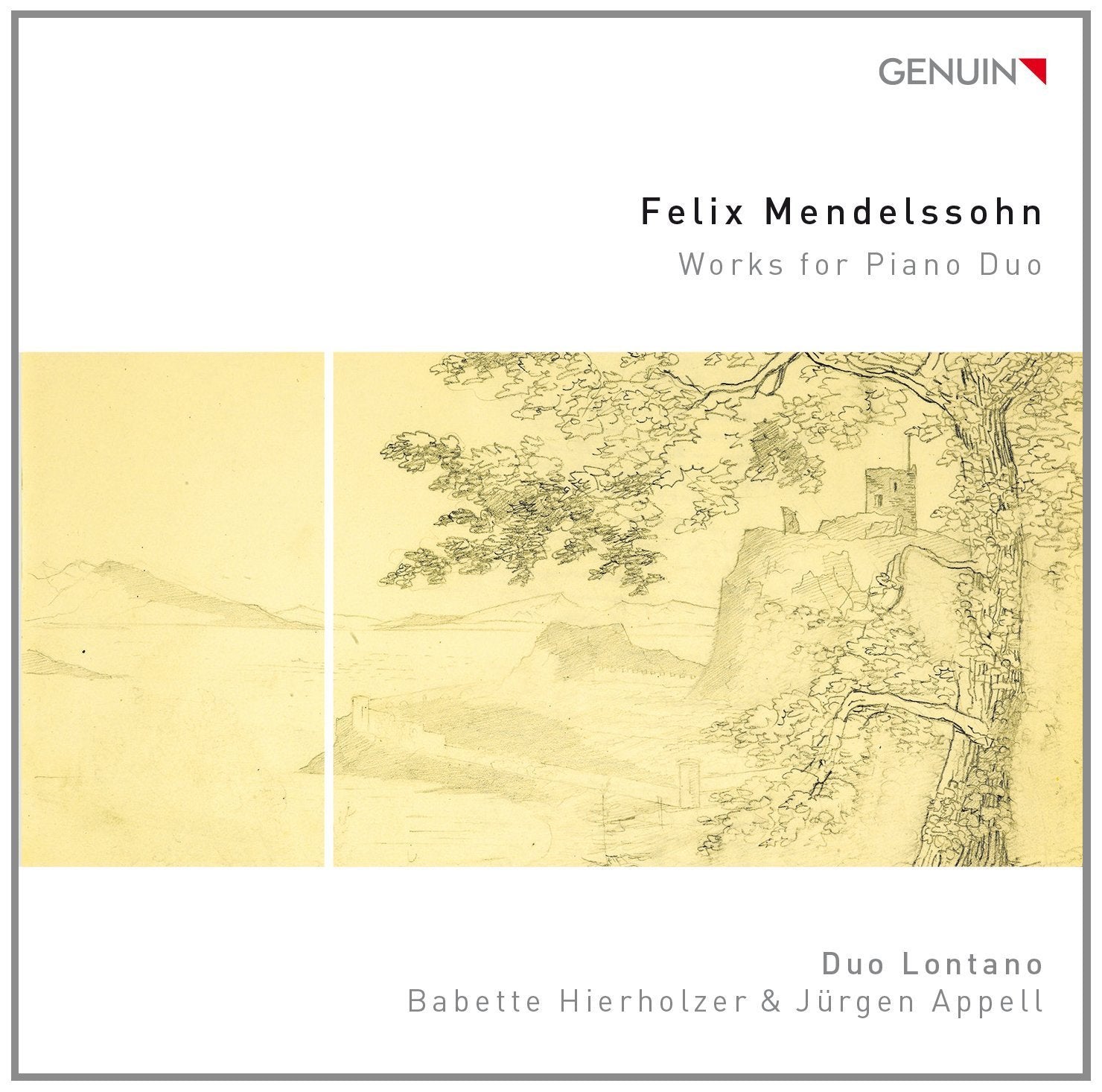 Felix Mendelssohn- Works For Piano Duo (Duo Lontano Piano) - Darkside Records