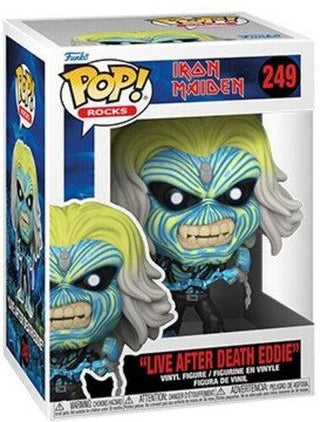 FUNKO POP! ROCKS: Iron Maiden- Eddie - Live After Death Eddie - Darkside Records