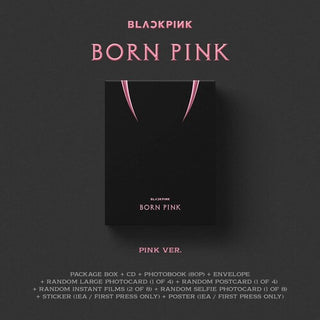 Blackpink- BORN PINK (Standard CD Boxset Version A / PINK) - Darkside Records