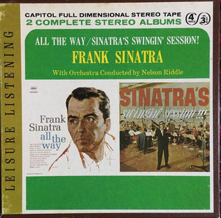 Frank Sinatra- All The Way/ Frank Sinatra's Swingin' Session (3 ¾ IPS) - Darkside Records