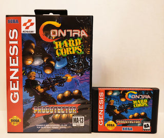 Contra Hard Corps (Official Cartridge, Reproduction Artwork) - Darkside Records