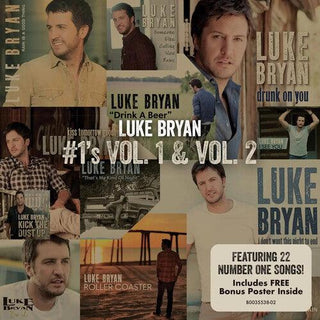 Luke Bryan- #1's Vol. 1 & Vol. 2 - Darkside Records